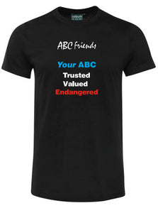 T-Shirt: Your ABC: Trusted Valued Endangered - New